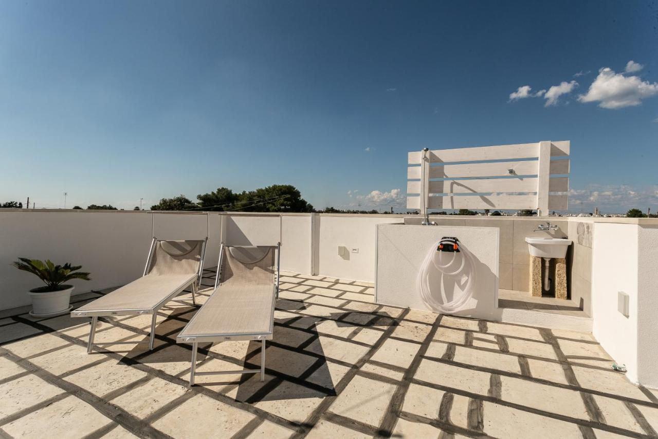 Resort Almaredamarra Con Piscina E Idromassaggio Sul Mare Torre San Giovanni Exterior foto